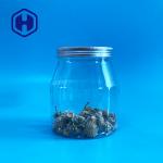 900ml 30oz Empty Clear Plastic Jars For Konjac Jelly Gummy Cat Dog Snacks Crackers for sale