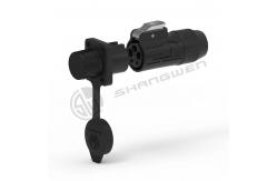 China Outdoor 7 Pin IP67 Power Connector Dustproof Waterproof Powercon supplier