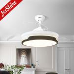 Modern Retractable DC 65W Smart Ceiling Fan Light Dimmable 5 Speed