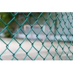 15M PVC Coated Diamond Chain Link Fence 6ft BWG16 for sale