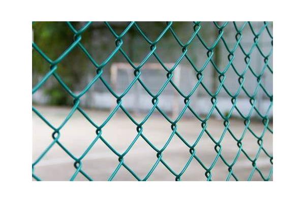 15M PVC Coated Diamond Chain Link Fence 6ft BWG16