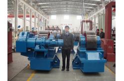 China Lead Screw Conventional Welding Rotators / Rollers Rubber Wheels supplier