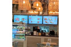 China Ultra Thin Wall Mounted Digital Signage Display Advertising Android Signage Display supplier
