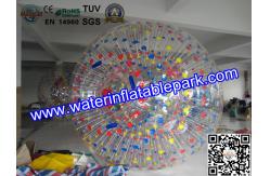 China Shining Outside Rent Inflatable Zorb Ball games For water park supplier