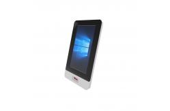 China Supermarket Wall Mount Touch Screen Kiosk With Barcode Reader supplier