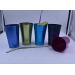 UN Anodized Aluminum Drinking Glasses 400ml Beer Drinking Cup for sale