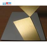 AA3003 3mm Mirror ACP Aluminum Composite Panel Sheet Matt Finish for sale