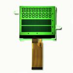 Green Backlight COG LCD Display Transflective STN Segment + Graphic 24pin FPC for sale