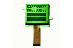 China Green Backlight COG LCD Display Transflective STN Segment + Graphic 24pin FPC supplier