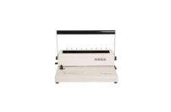 China Manual Comb 300mm Width Document Binding Machine Portable For Office supplier
