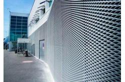 China Stainless Steel Expanded Metal Sheet Galvanised Mesh Facade Architecture 4mm Thickness supplier