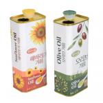 PMS Printing Food Tin Can Cooking Oil Bottle Custom Logo for sale