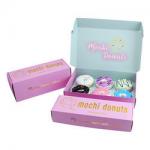 Recyclable Corrugated Custom Paper Packaging Box Food Grade Deboss ISO