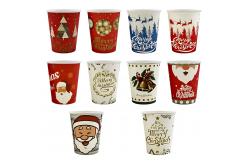 China Disposable Double PE Coated Single Paper Cup 9oz 250ML can be customized supplier