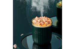 China Portable Crystal Himalayan Salt Lamp Ultrasonic Air Humidifier With Soothing Atmosphere Lamp supplier