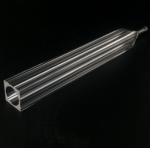 Polished Outer Square Inner Circular Quartz Glass Tube Perfect Choice for Industry