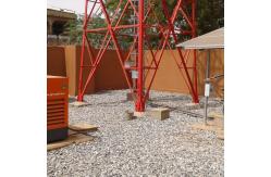 China 10 Meters Gsm Telecommunication Lattice Tower Electricity supplier