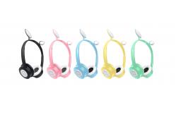 China Cat-Ear Design With Led bluetooth Wireless Headphones For Children supplier