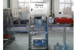 China Automatic 5 Gallon Bottle Barrel Water Washing Filling Capping Machine supplier