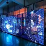 G3.91-7.82 Transparent LED Screen with Waterproof IP43 and 0.2KG/PC Module Weight for sale