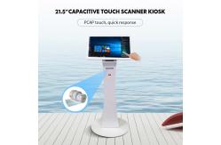 China Rk3288 CPU Self Service Lcd Signage Display With Printer 300cd/M2 supplier