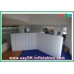 Family Air Inflatable Partition Wall /  Blown Up Led Light Joint Wall For Wedding for sale