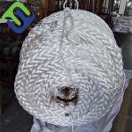 Marine Mooring Rope 8 Strand Braided PP Danline Fiber Rope 32-88mm for Ship for sale