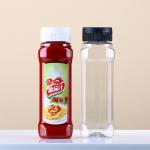 500ml 7.5in Pet Sauce Bottles Tasteless for sale