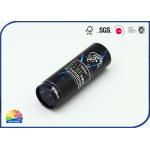 Glossy Lamination Packaging Paper Tube Silver Stamping for sale