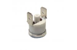 China Manual Reset Thermostat, T24M-CR9-CB, Single Pole Single Throw, Ceramic Case supplier