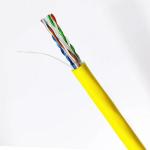500MHz 23AWG UTP CAT6A Cable PVC Cable 1000FT CMP-LP 0.5A For Network Transfer for sale