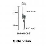 Screw Fixed 43mm Height Door Bottom Seal Strip With PVC Rubber