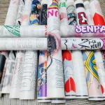 Digital DTF Vinyl Transfers Customized Dtf Transfer On Black Shirt