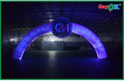 China Inflatable Halloween Archway PVC Led Inflatable Archways Inflatable Entrance Arch Customized supplier