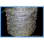Border Security Protection Galvanized Barbed Wire Steel ASTM Standards