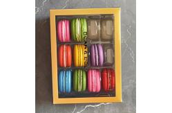China Wholesale Macaron Box Packaging 12pcs  Embossing Printing Handling supplier