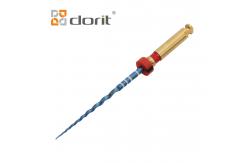 China Blue Heat Activation Rotary Dental Endo Files 25mm F2 Root Canal Treatment Files supplier