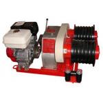 Construction Tools Cable Winch Puller Gasoline Engine , Diesel Engine for sale