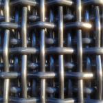 304 Stainless Steel Crimped Woven Wire Mesh Decorative Woven Wire Mesh Sheets for sale