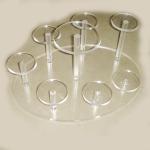 Perspex tea set tray for sale