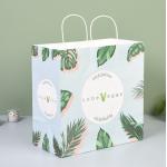 Durable Eco Friendly Paper Bags With Handles Strong Bearing for sale