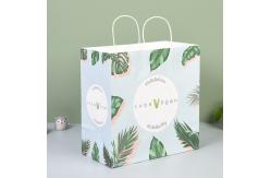 China Durable Eco Friendly Paper Bags With Handles Strong Bearing supplier