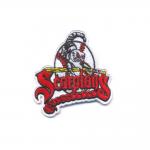 Factory Wholesale Letter Embroidery Patches Iron On Backing Any Size / Shape Design for sale