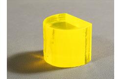 China Ce+ Doped YAG Laser Crystal Ce YAG Substrate Ingot With Cerium Doping supplier