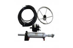 China CE ISO35mm Bore Outboard Steering System With 8m Hydraulic Pipe supplier