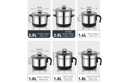 China Multi Capacity Hot Pot Multi Cooker 220V With Dual Power Settings supplier