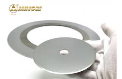 China Custom Size Carbide Disc Cutter For Cutting Cardboard / Paper / Tobacco supplier