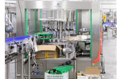 China Full Automatic Rotary Wrap Around OPP Labeller Hot Melt Glue Labeling Machine supplier