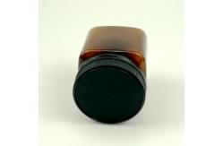 China 400ml Food Grade Amber Honey Jars With Screw Cap supplier