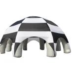 Inflatable Tent / Inflatable dome tent / inflatable white/ blk  tent for sale